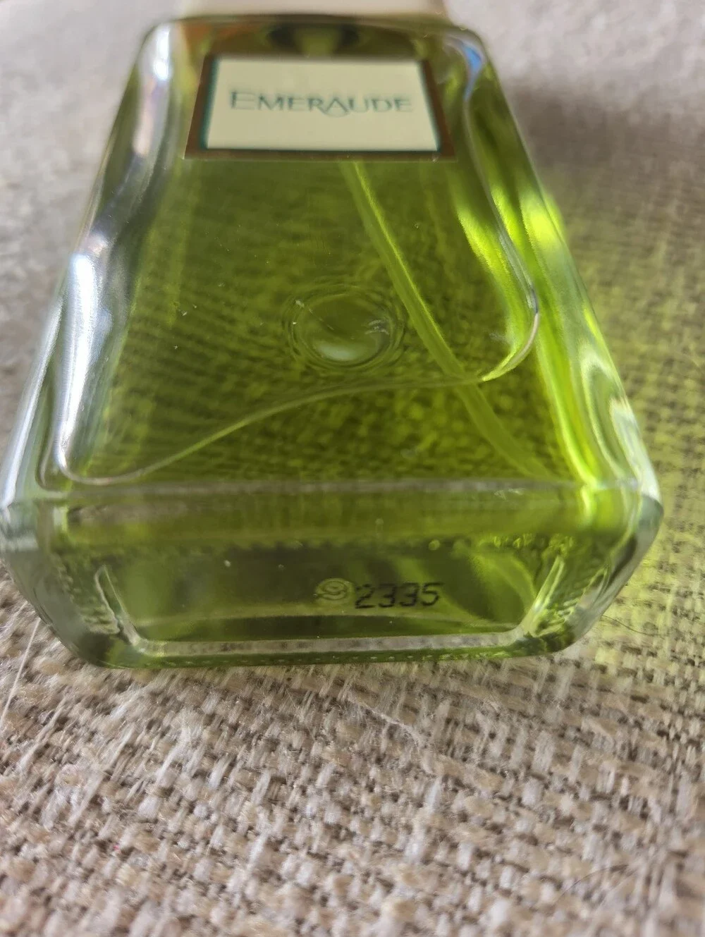 Vintage Coty Emeraude Cologne Spray 2.5 oz 75 ml Discontinued